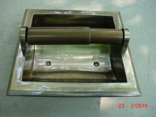 Recessed bronze color toilet - recessed,