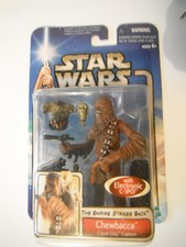 Hasbro star wars 2002 10cm "THE EMPIRE STRIKES BACK" CHEWBACCA + C-3PO