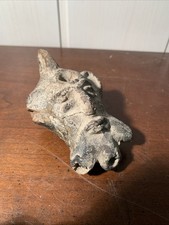 Ancienne lampe à huile collection terre cuite