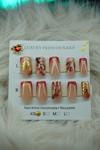 Press nails - press, on
