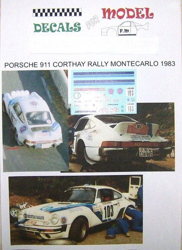 Porsche 911 rallye monte - porsche,