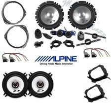Alpine SXE-1750S SXE-1325S Set 6 Haut Parleur Opel 93>06 Adaptateur / Fiche Ant