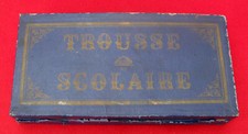 JOUET ANCIEN TROUSSE SCOLAIRE Marque déposée Article Français / ecriture
