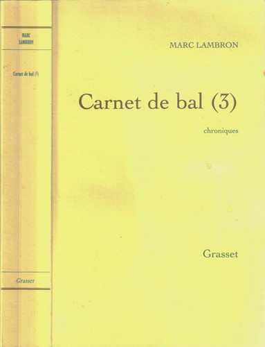 Carnets bal de marc - de, [3]