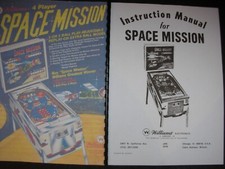 manuel de flipper Williams: SPACE MISSION