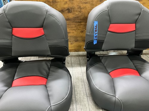 Tracker boat seats pair oem - tracker,