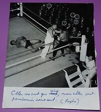 RARE PHOTO PRESSE 1953 19 X 19 CATCH A 4 RING 