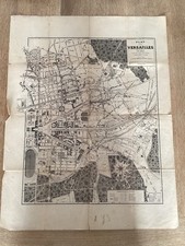 ANCIEN PLAN DE VERSAILLES   YVELINES