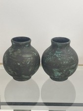 Paire De Vase Boule Céramique