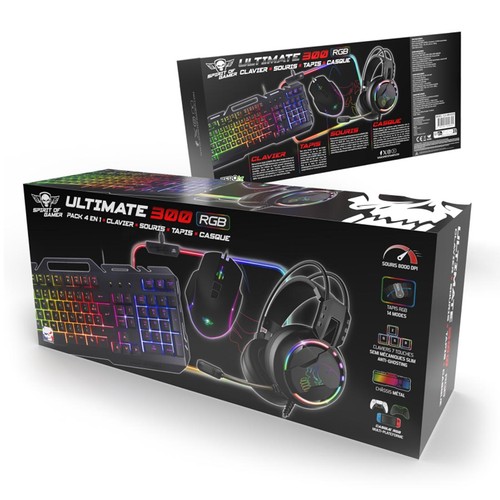 Pack gamer clavier - clavier, souris
