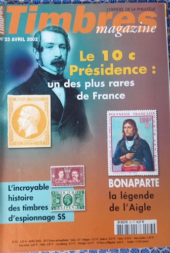Timbres magazine 10c - magazine, n°23