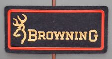 Ecusson Tireur BROWNING feutrine ancienne Tir Armes 11x5 ORIGINAL VINTAGE PATCH