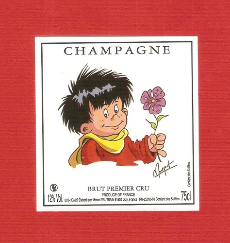 Etiquette champagne - ,