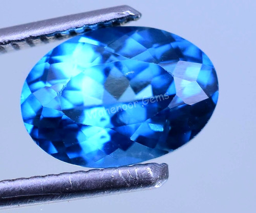 Naturel topaze bleu - naturel,