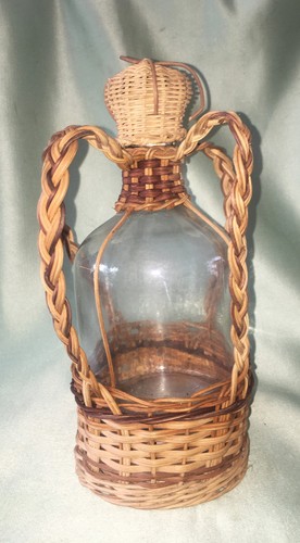 Carafe musicale verre osier - carafe,