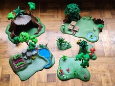 PLAYMOBIL LOT FORÊT CAMP