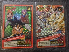 Carte Dragon Ball Z 738 CARDDASS  Fr Le Grand Combat Power Level  Face A-B 1997