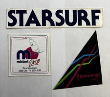 Lot X 3 Autocollant Sticker