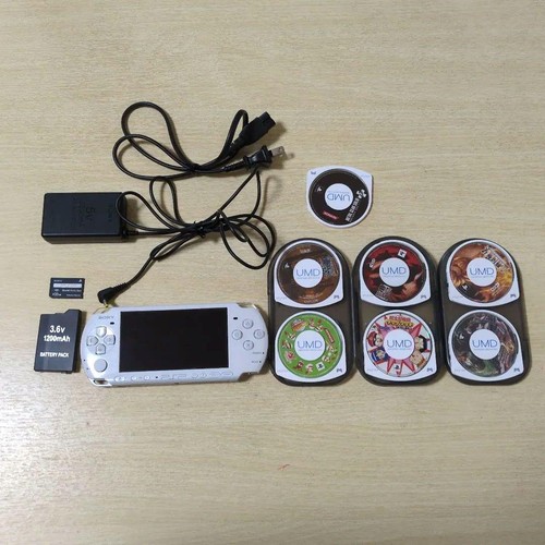 Console sony psp - psp-3000, argent