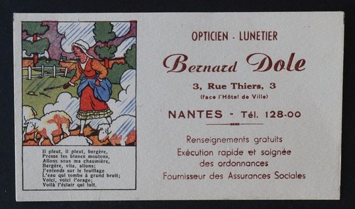 Buvard bertrand dole nantes - bertrand,