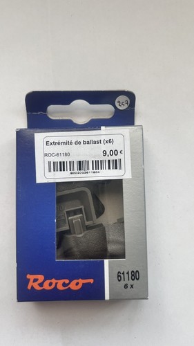 257 6 extrémités rails - -,