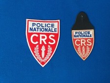 écusson police nationale CRS