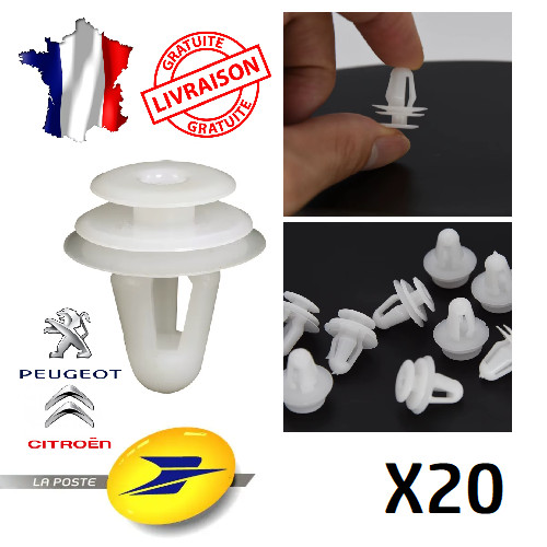 Clips agrafes fixation - clips, de