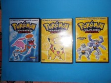 3 DVD Pokémon advanced battle