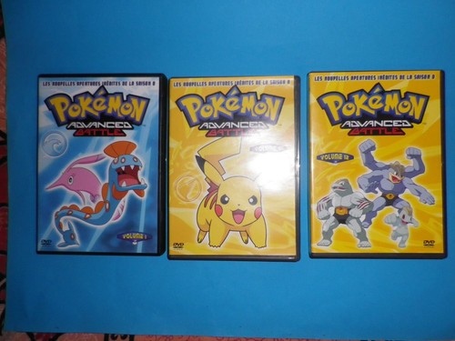 Dvd pokémon advanced battle - 3,