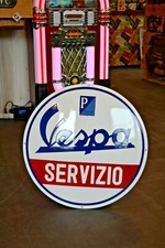 Plaque émaillée VESPA