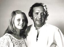 PHOTO CINEMA MOI FLEUR BLEUE J.FOSTER J.YANNE TIRAGE ARGENTIQUE HD 24 x 17,5 CM