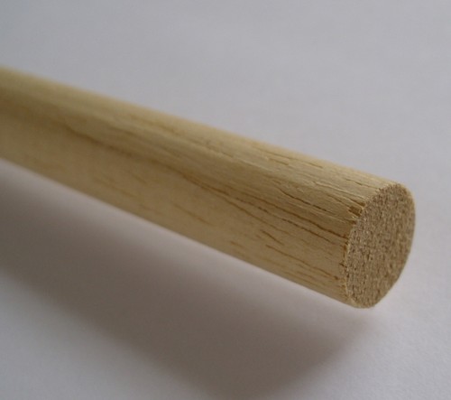 Bois balsa goujon 3 x - bois,