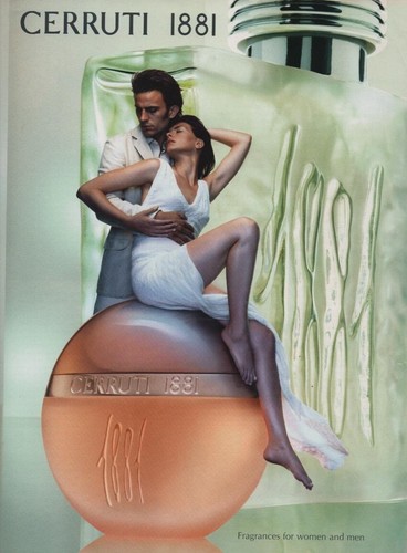 Publicité papier parfum - publicité,