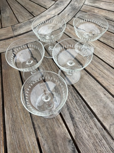 Coupes champagne en verre - coupes,