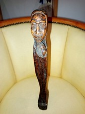 Statue bois vierge noire