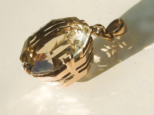 Beau pendentif ancien - beau, or
