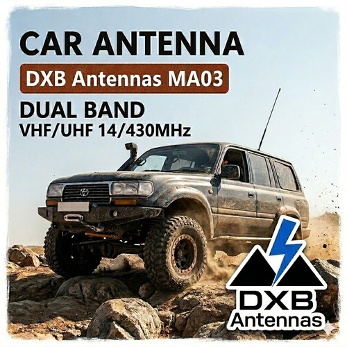 Antenne auto dual band retevis - antenne,