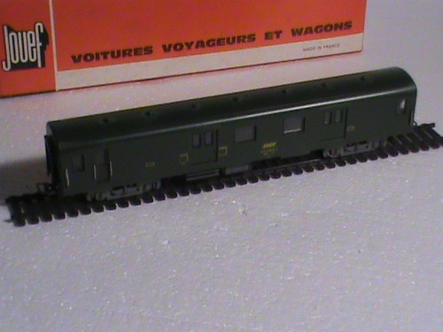Fourgon bagages jouef - bagages, ho