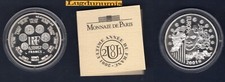 France 2001 6,55957 Francs BE FDC Europa France Argent 20000 Exemplaires