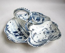 superbe Serviteur décor Delft Royal Bonn Anton Mehlem