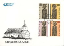 FÉROÉ FØROYAR  87 à 90 FDC