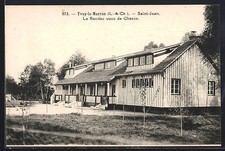 CPA Yvoy-le-Marron, Le Rendez-vous de Chasse à Saint-Jean 