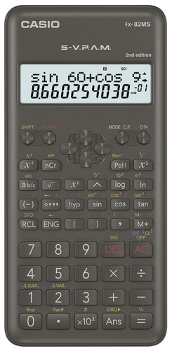 Casio 82ms scientific - casio, fx-82ms-2