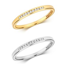Bague Femme Or Blanc/Jaune 9