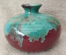 Ancien vase boule grès CAB