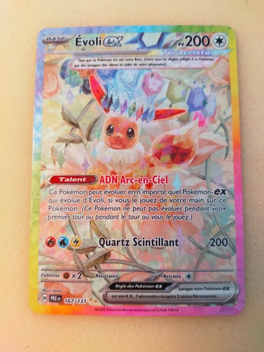 Carte pokémon evoli - carte,