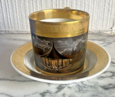Tasse à décor Orientaliste