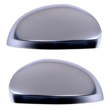 2 COQUE RETROVISEUR GRIS ALU