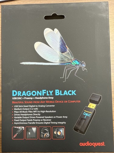 Audioquest dragonfly black - audioquest,