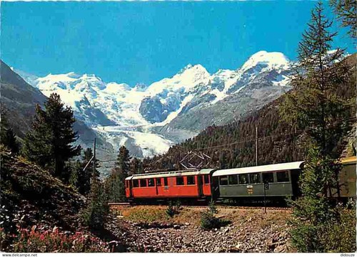 Carte postale trains - postale,
